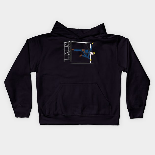 SCAFFOLDERS Kids Hoodie by KK-Royal